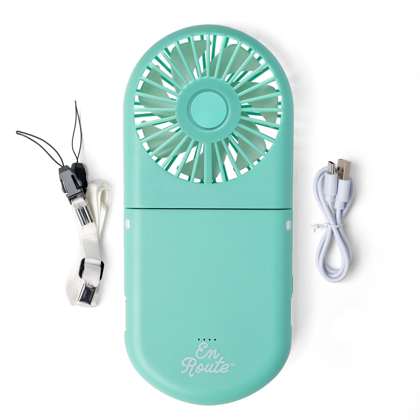 En Route Breeze Bank 2-in-1 Powerbank Fan, Feathered Farmhouse