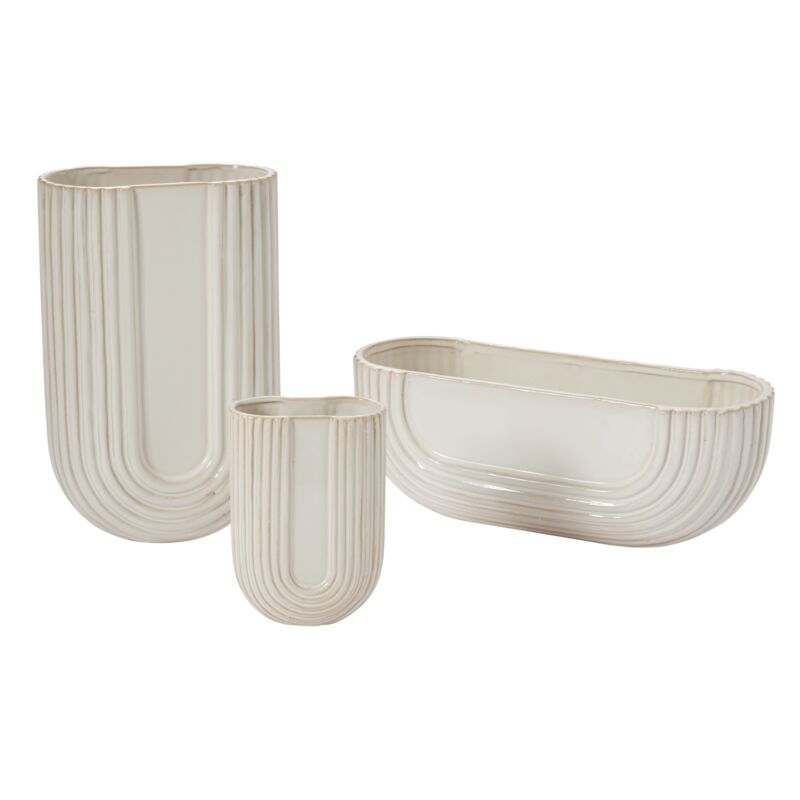 Eos Vase and Boat Collection, Feathered Farmhouse