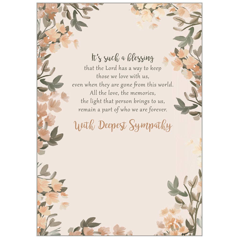 Dream Come True Faith Sympathy Card, Feathered Farmhouse