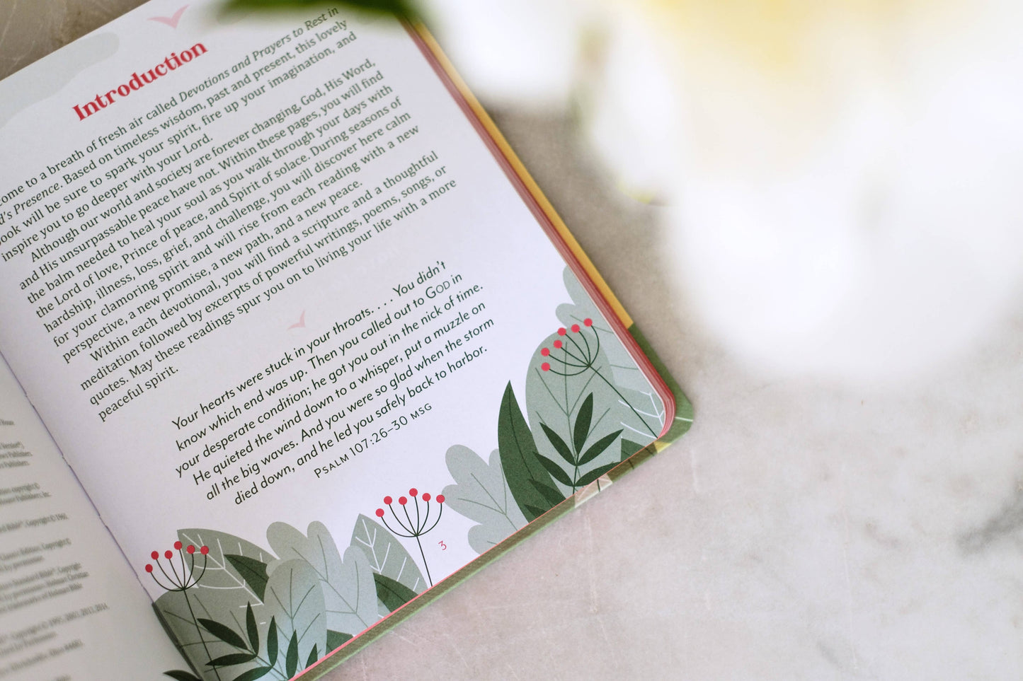 Devotions and Prayers to Rest in God's Presence, Feathered Farmhouse