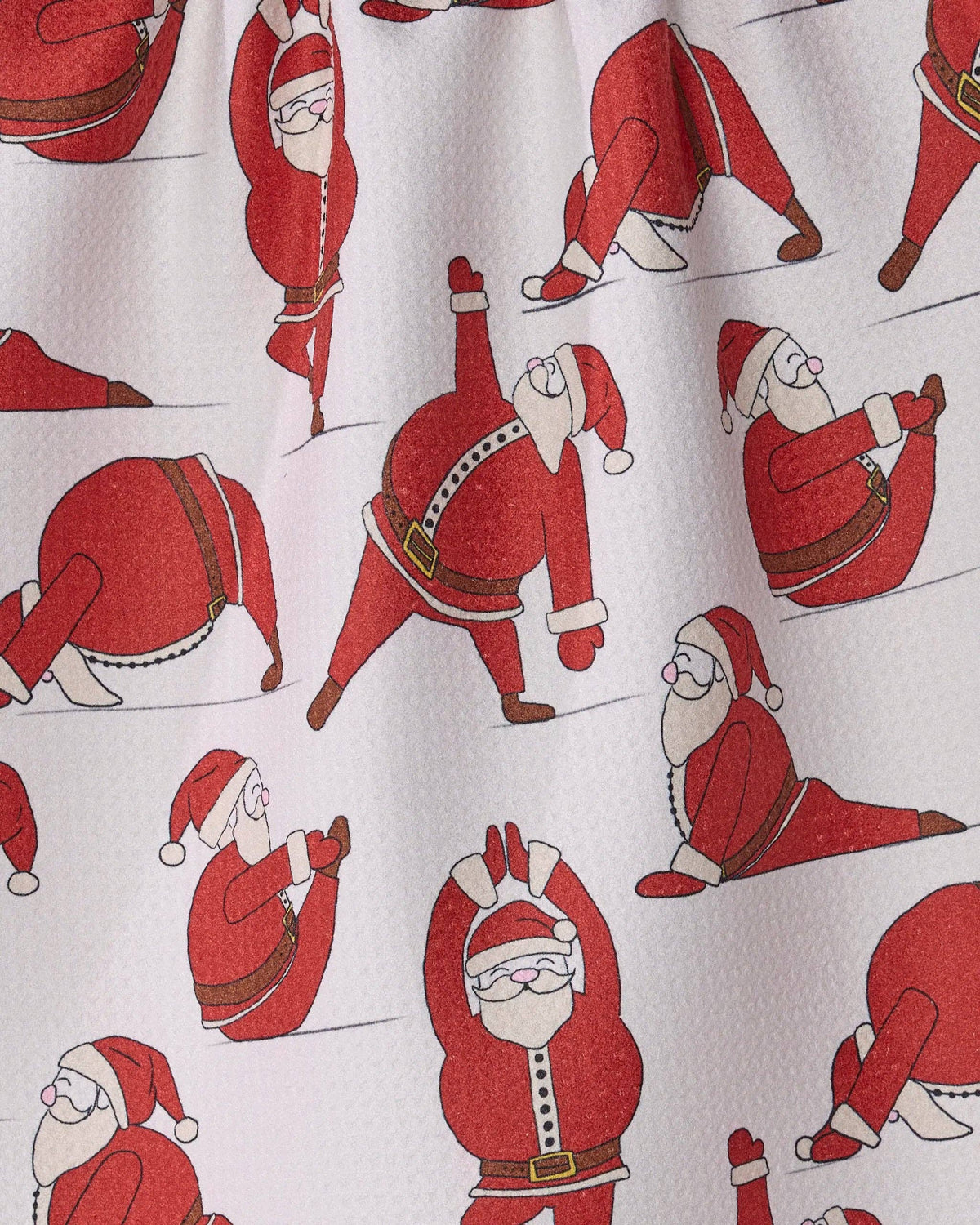 Stretchy Santy Tea Towel, Feathered Farmhouse