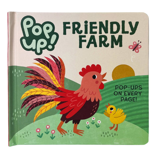 Friendly Farm Pop-Up Board Book, Feathered Farmhouse