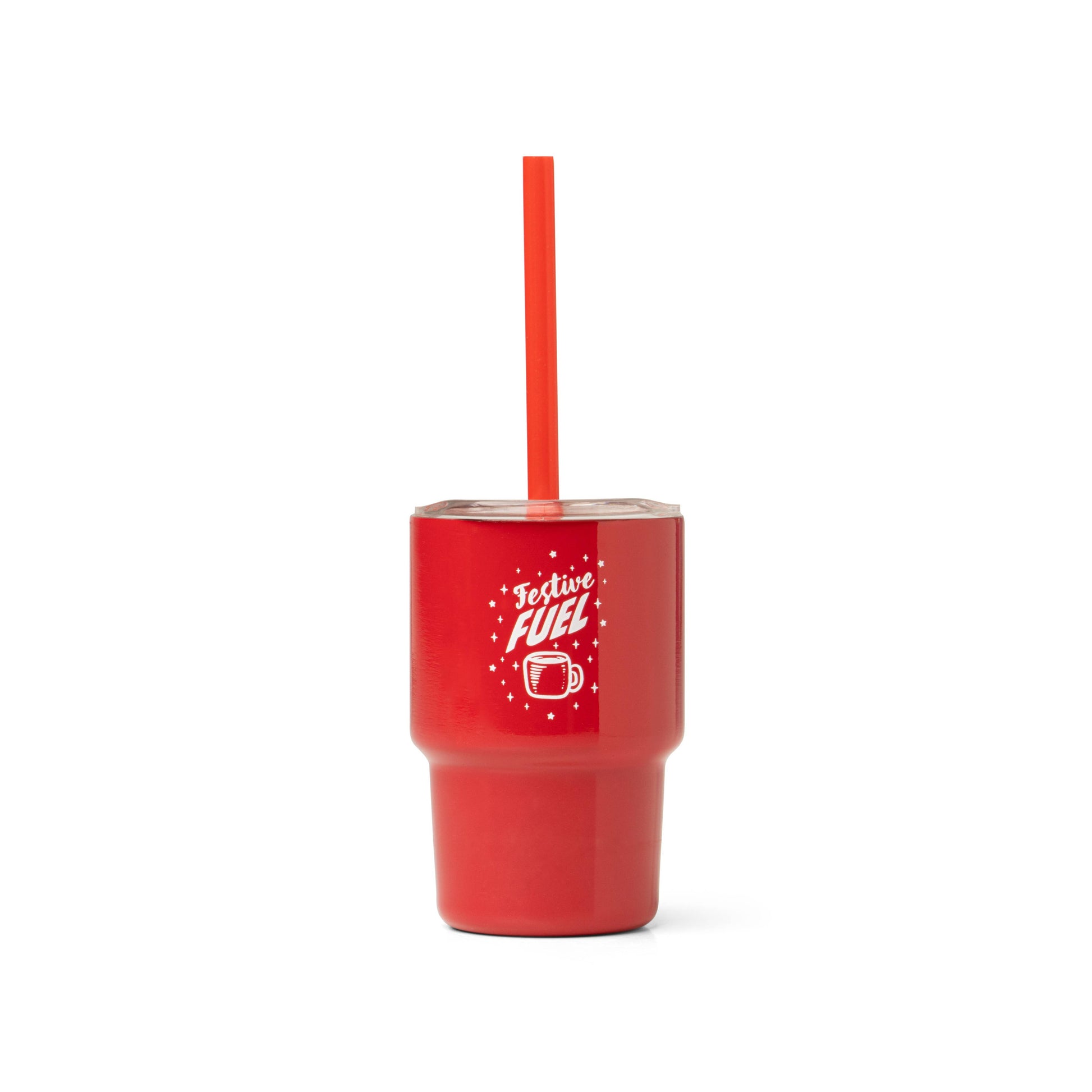 Santa's Lil' Sipper Mini Tumbler, Feathered Farmhouse