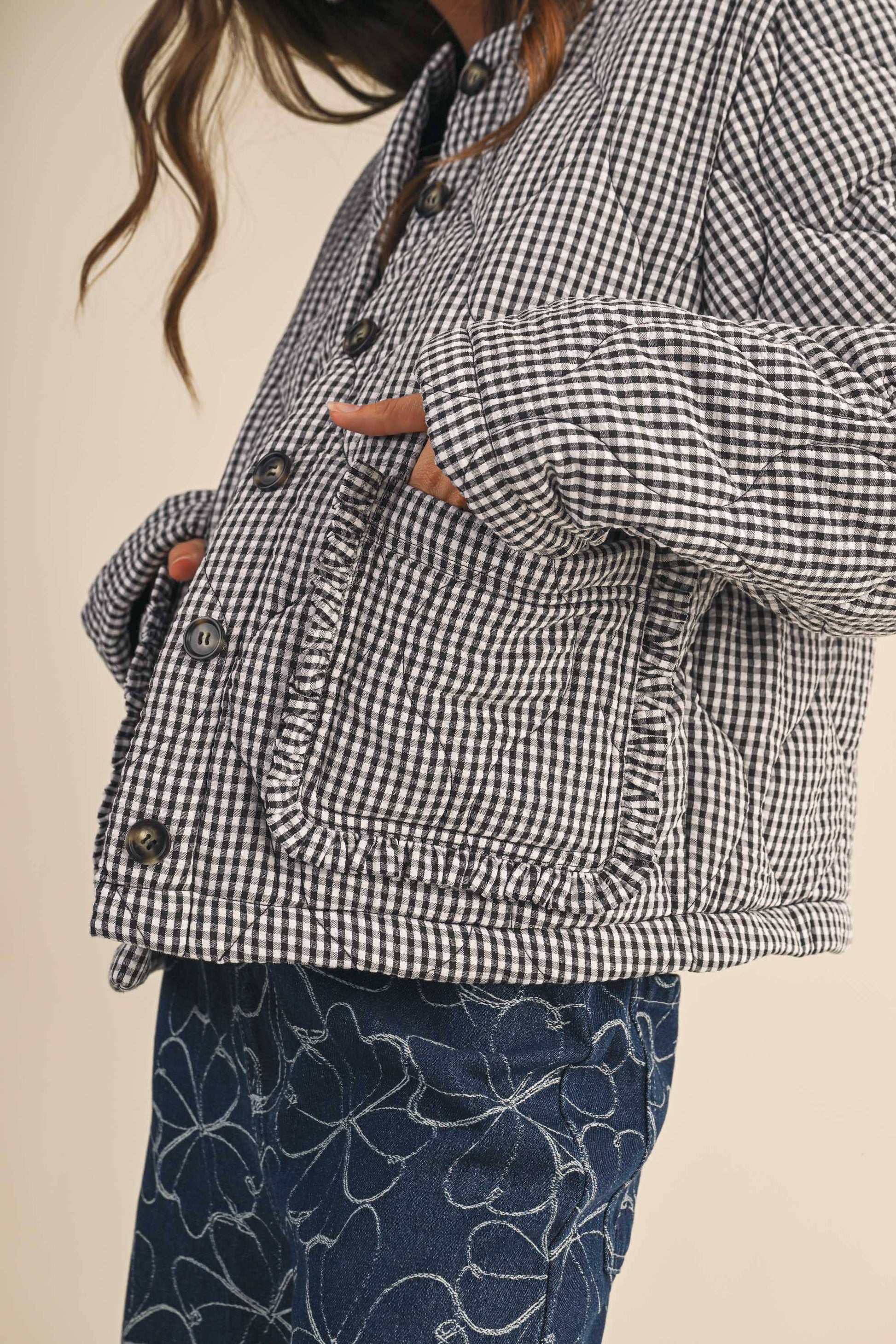 Plaid Padder Jumper, Feathered Farmhouse