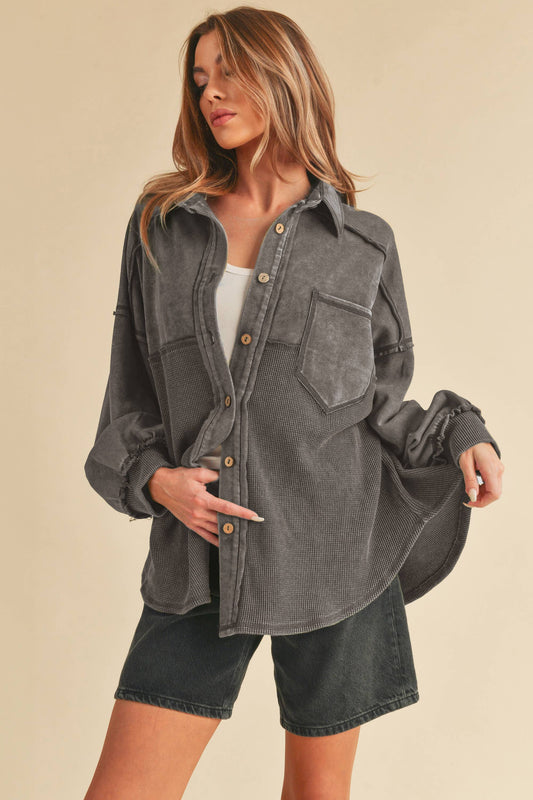 Charcoal Judie Jacket, Feathered Farmhouse
