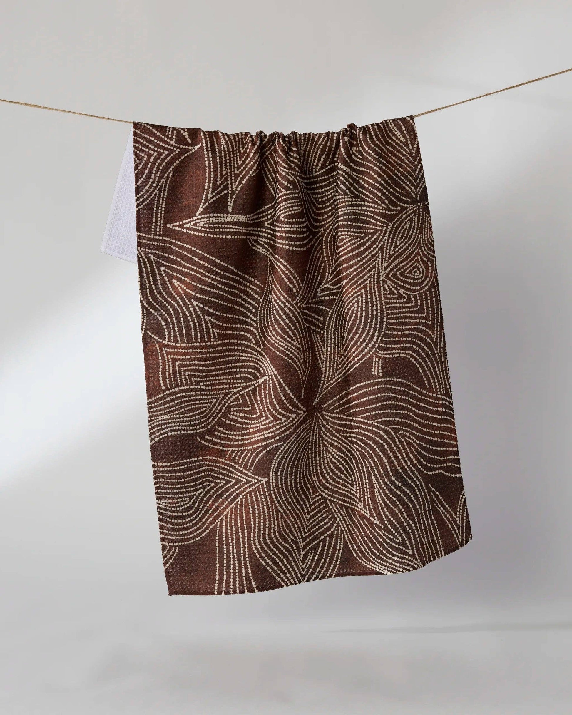Pearl Botanical Tea Towel, Feathered Farmhouse
