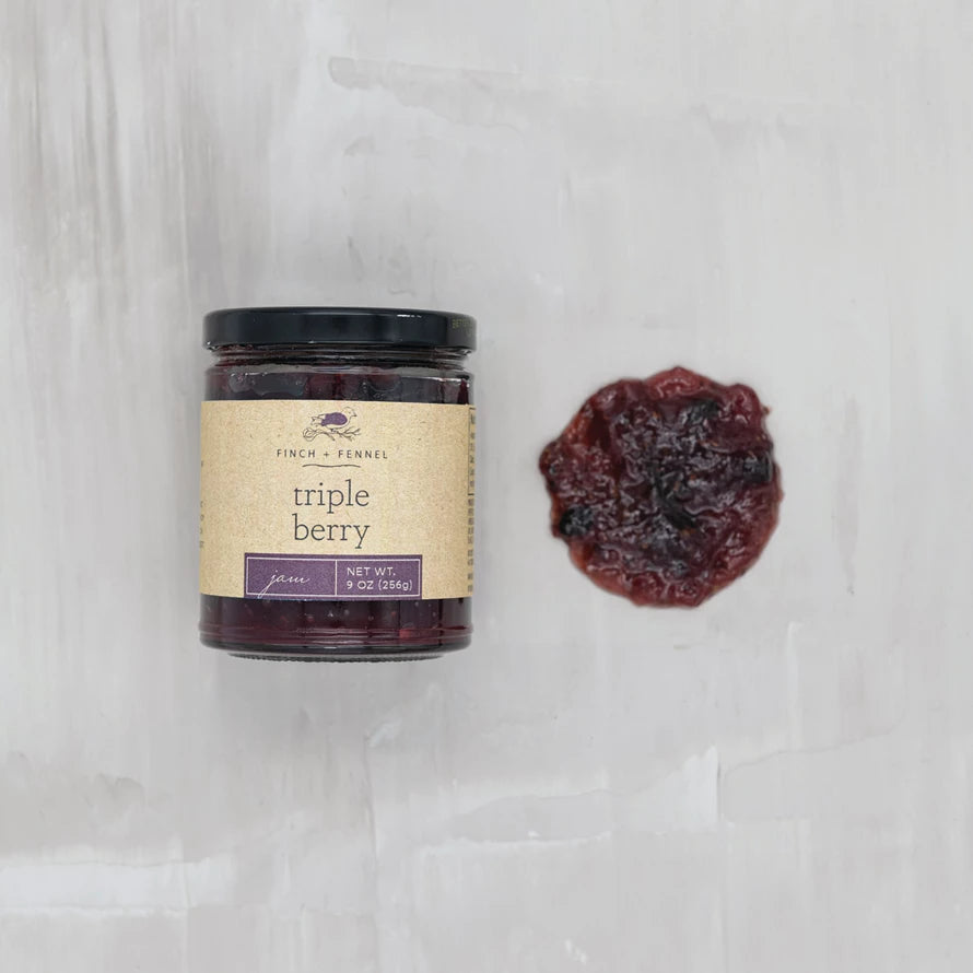 Triple Berry Jam, The Feathered Farmhouse