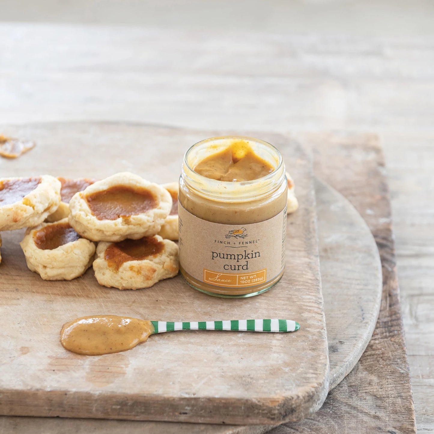 Pumpkin Curd Sauce, Feathered Farmhouse