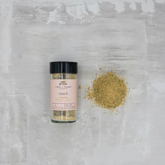 Ranch Popcorn Seasoning, Feathered Farmhouse