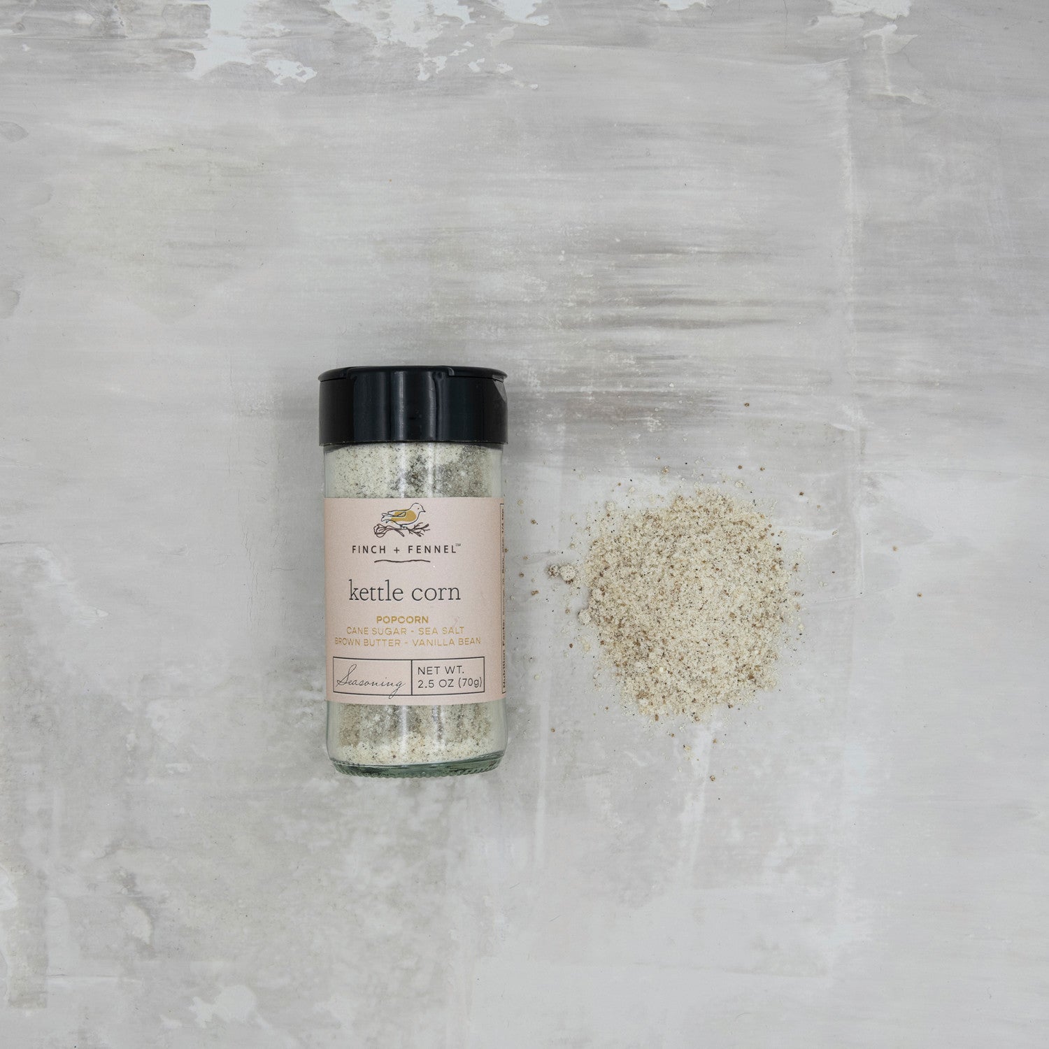 Kettle Corn Popcorn Seasoning, Feathered Farmhouse
