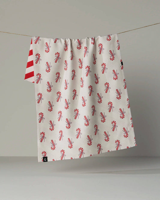 Peppermint Lane Luxe Kitchen Towel, Feathered Farmhouse
