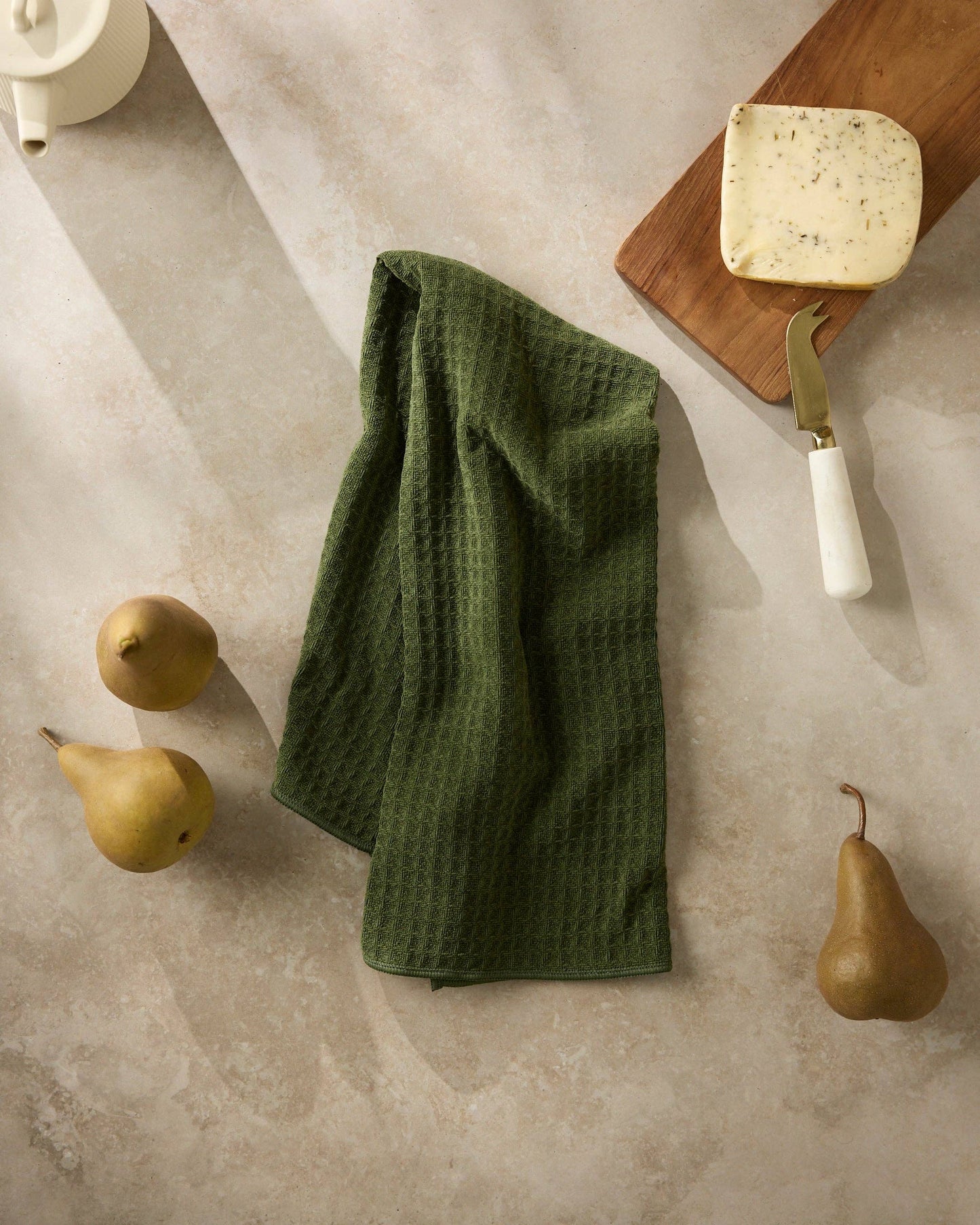 Matcha Truffle Hand Towel, Feathered Farmhouse