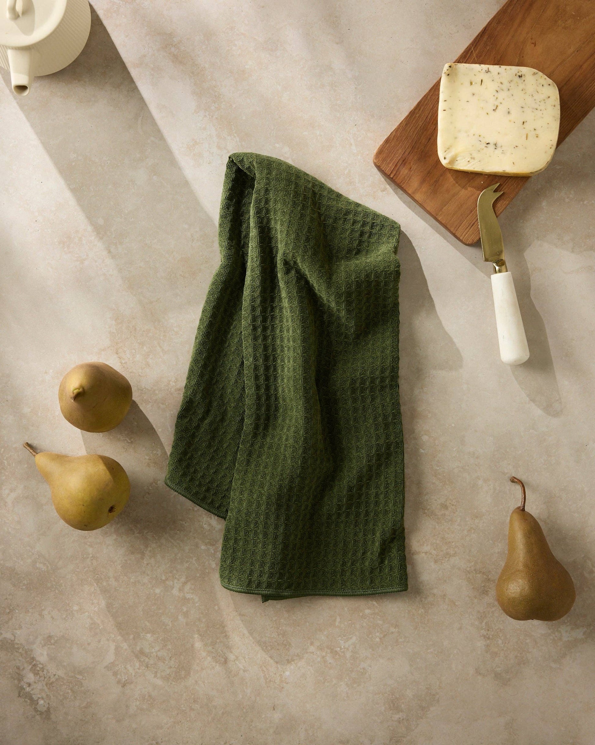Matcha Truffle Hand Towel, Feathered Farmhouse