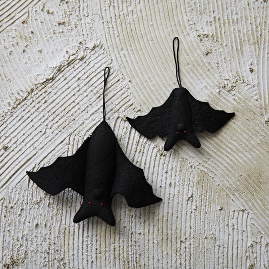 Felt Bat Ornament, The Feathered Farmhouse