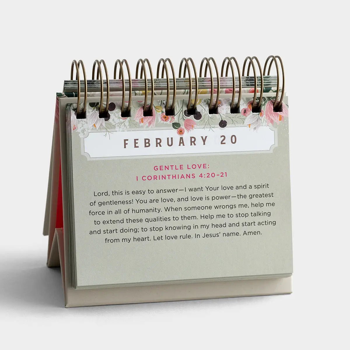 A Prayer A Day Calendar, Feathered Farmhouse