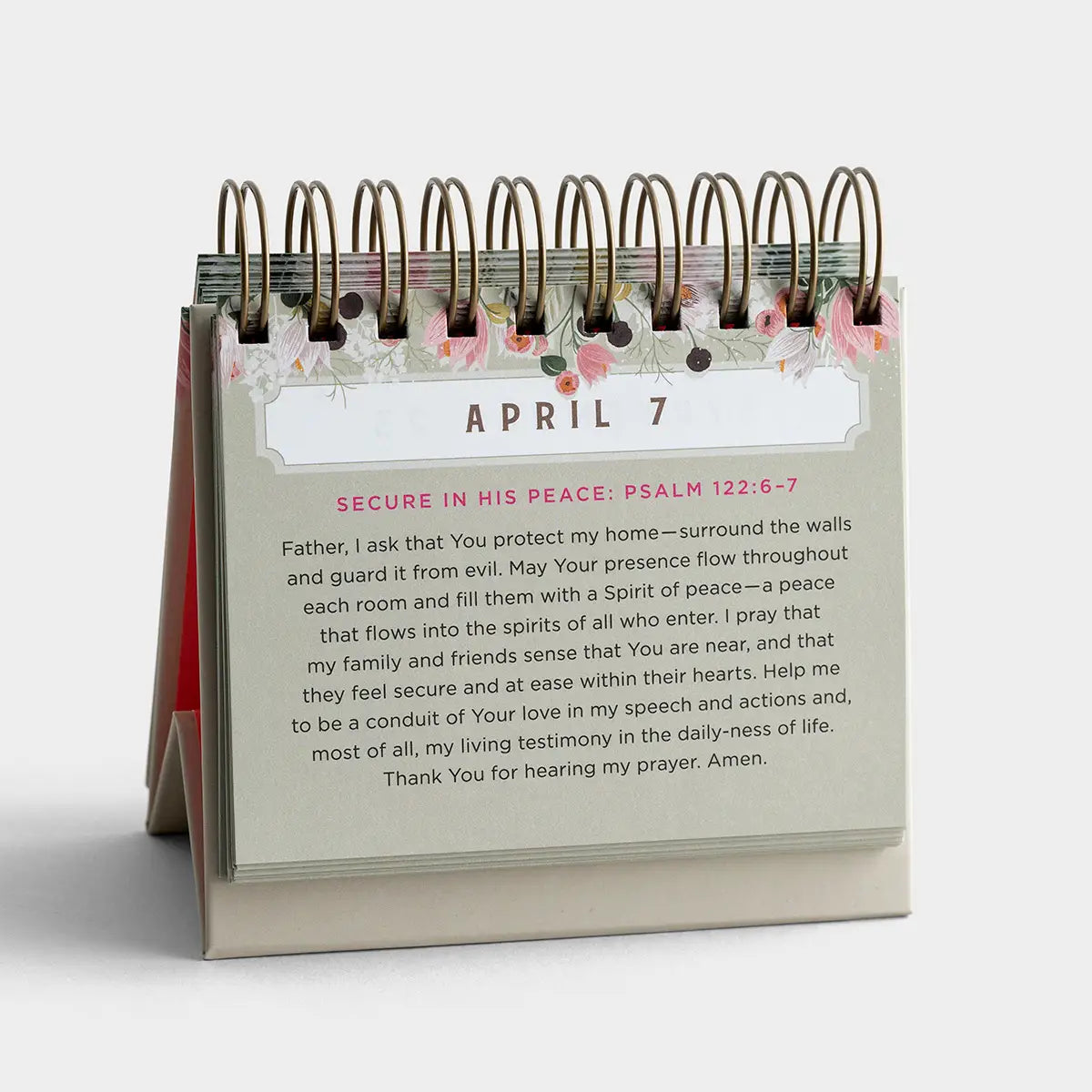 A Prayer A Day Calendar, Feathered Farmhouse