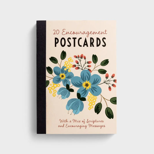 Encouragement Postcard Book, Feathered Farmhouse