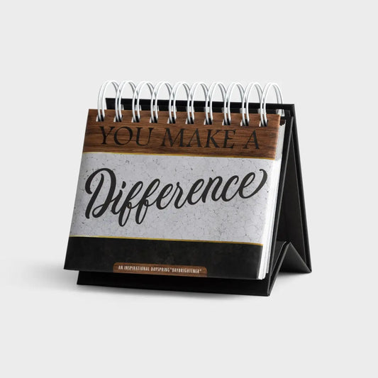 You Make a Difference Calendar, Feathered Farmhouse