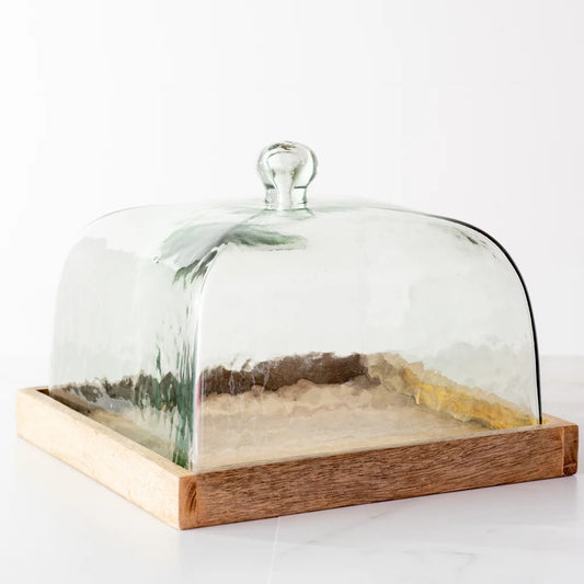 Glass Cake Cover, The Feathered Farmhouse
