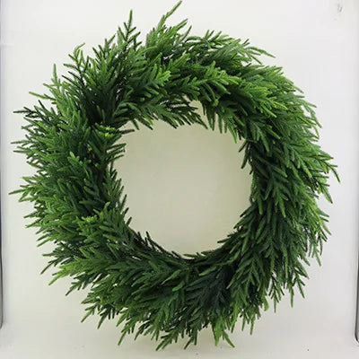 Noel Real Touch Wreath, Feathered Farmhouse