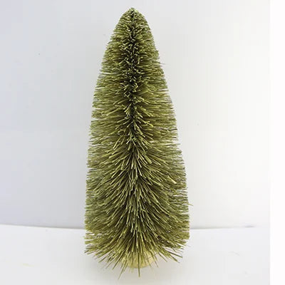 Green Bottle Brush Tree, Feathered Farmhouse