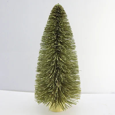 Green Bottle Brush Tree, Feathered Farmhouse