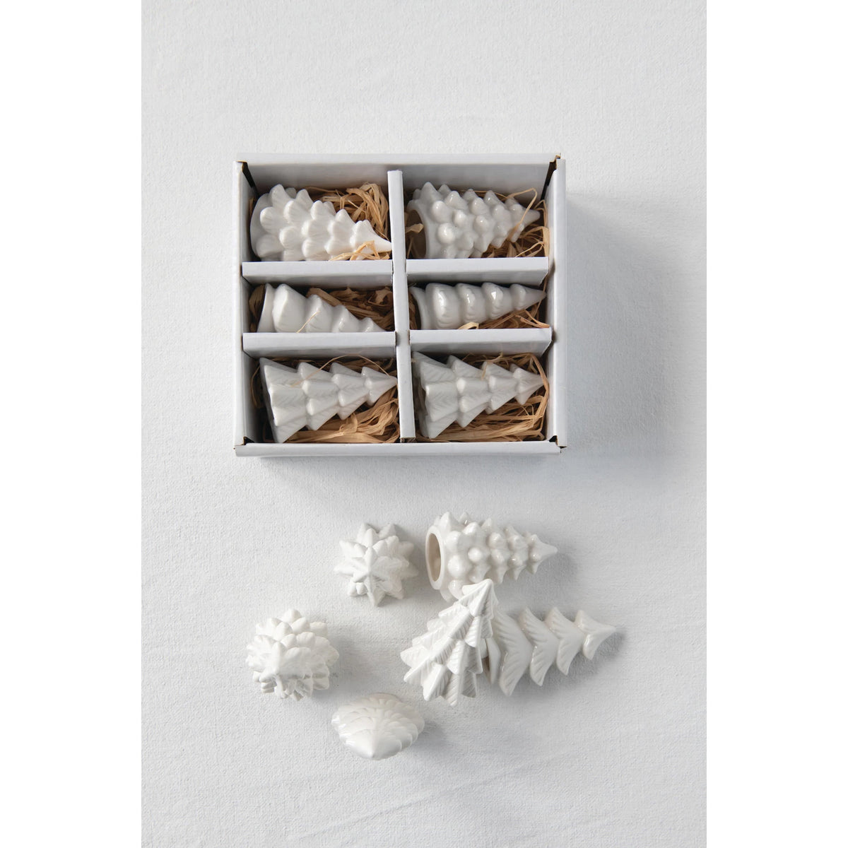 Stoneware Trees, Feathered Farmhouse