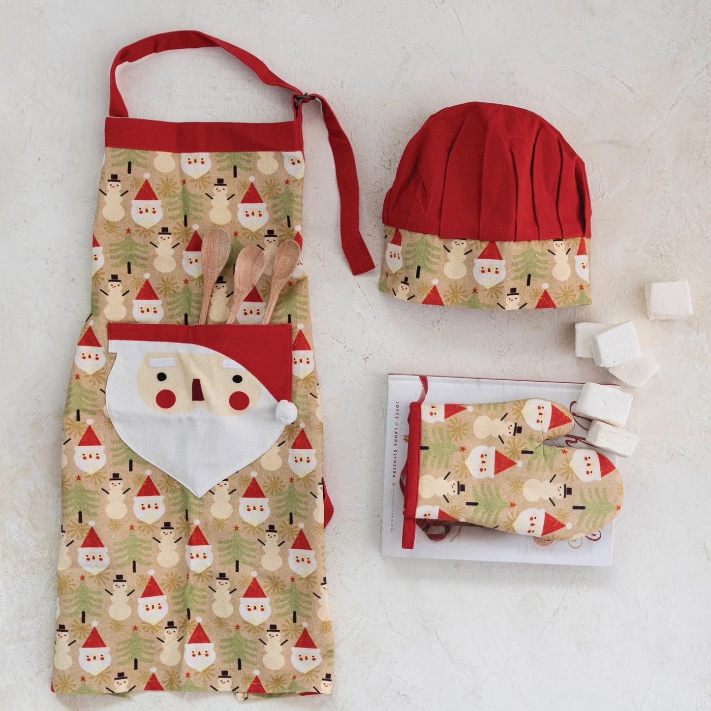 Christmas Child Apron Set, The Feathered Farmhouse