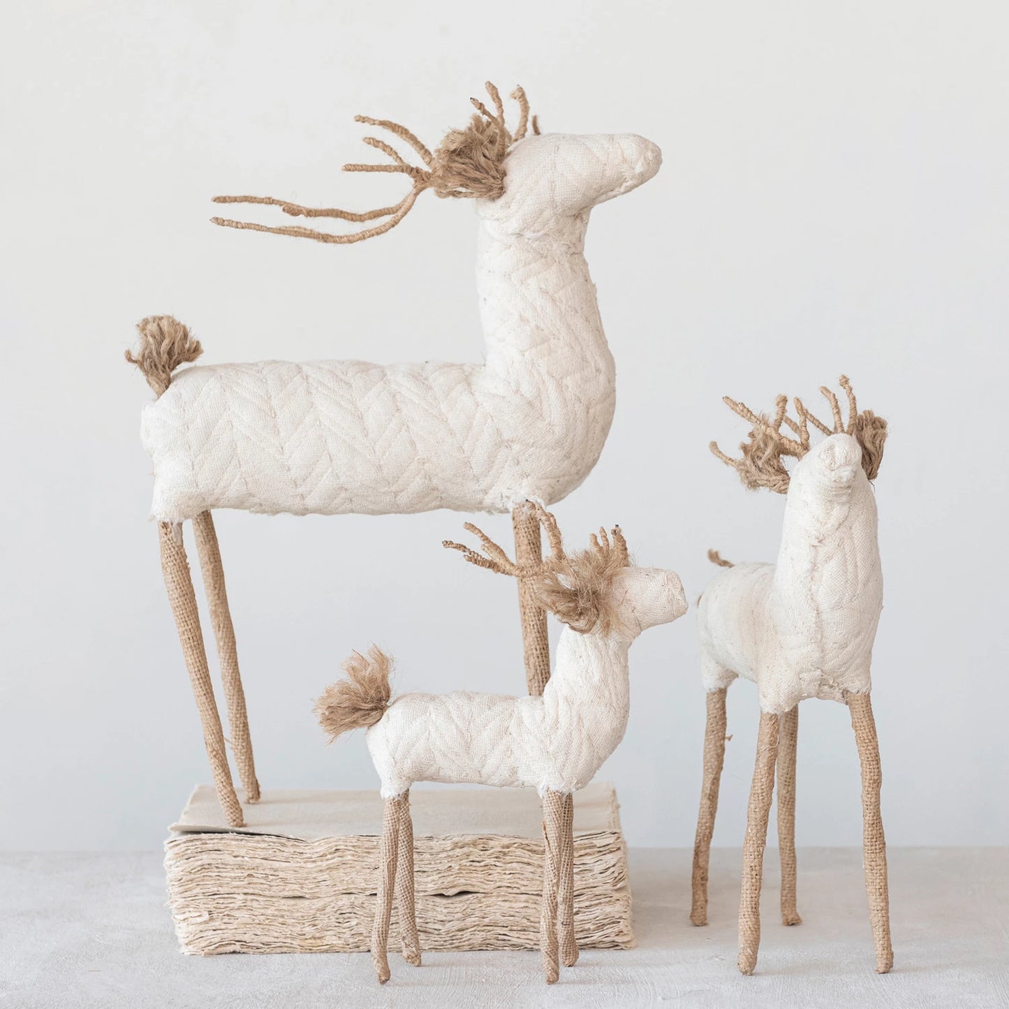 Cotton Reindeer, The Feathered Farmhouse