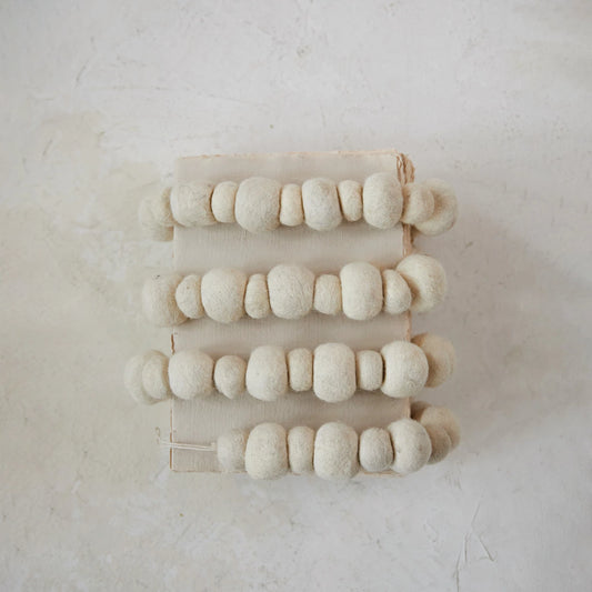 Felt Ball Garland, The Feathered Farmhouse