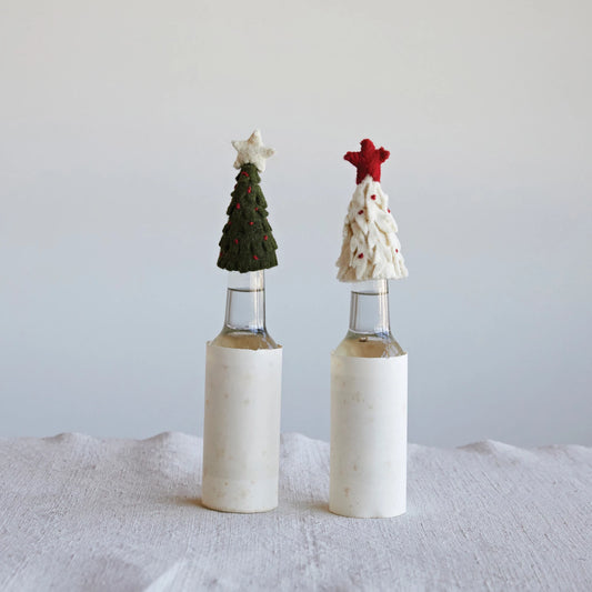 Tree Bottle Toppers, The Feathered Farmhouse