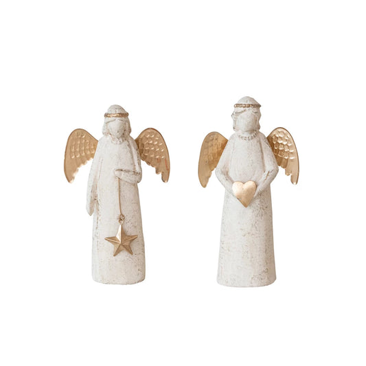 Paper Mache Angels, The Feathered Farmhouse