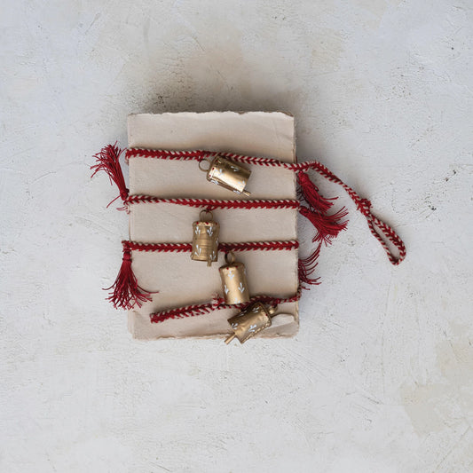 Tassels + Bells Garland, The Feathered Farmhouse