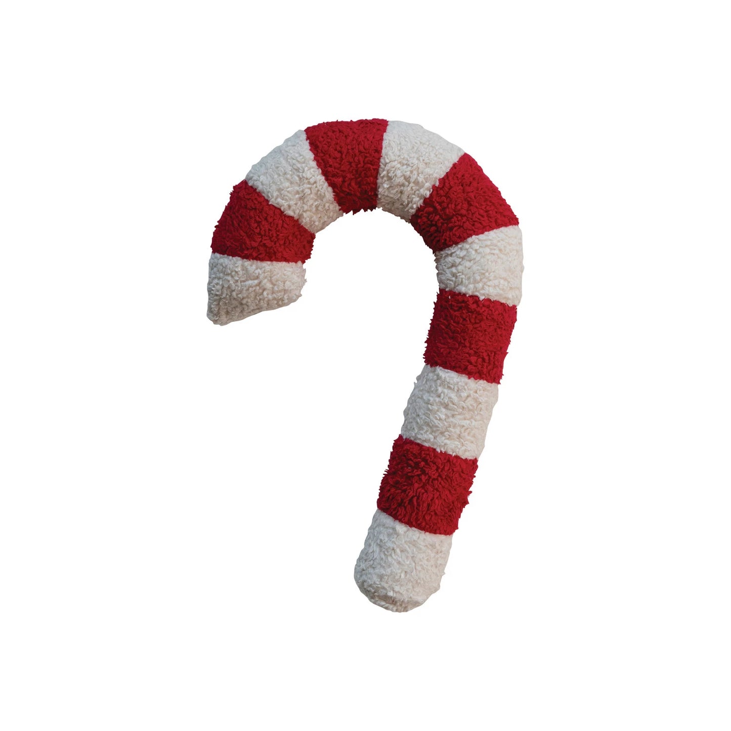 Candy Cane Sherpa Pillow, The Feathered Farmhouse