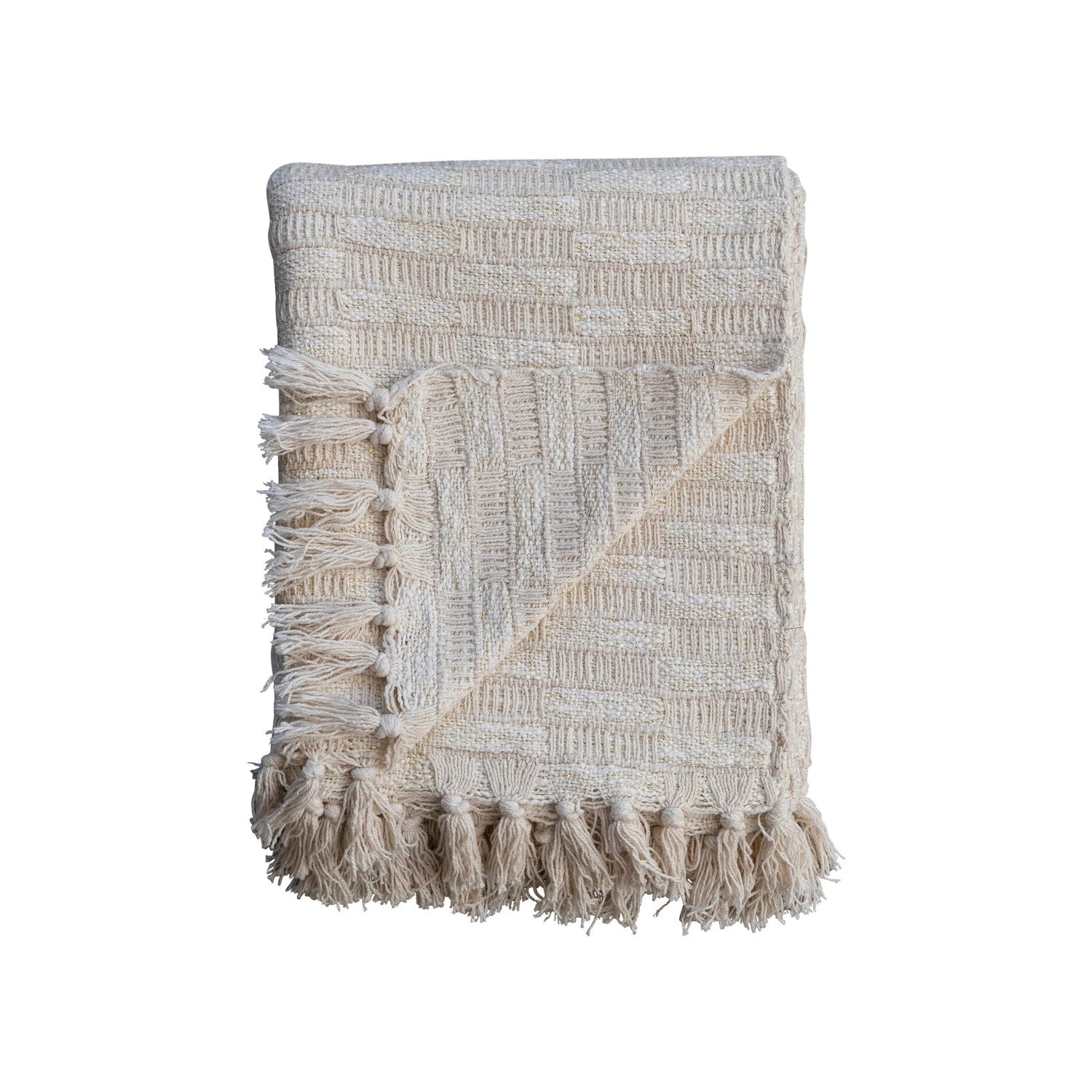 Gold Metallic Thread Throw – The Feathered Farmhouse