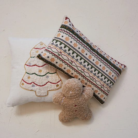 Gingerbread Pillow, The Feathered Farmhouse