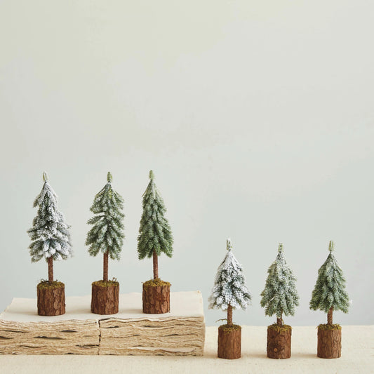 Wood + Moss Base Trees, The Feathered Farmhouse