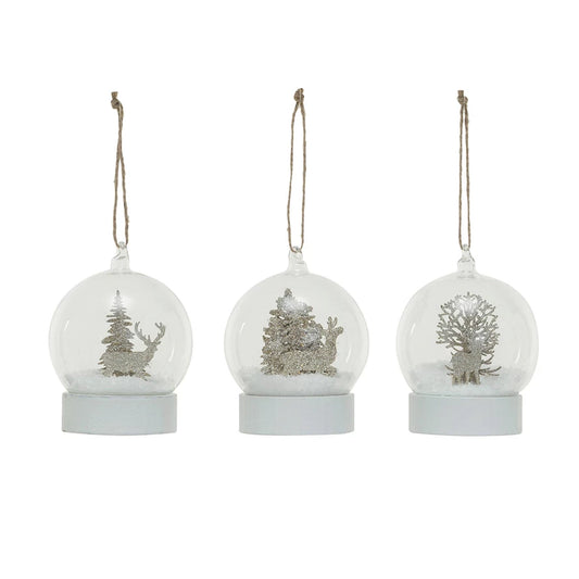 Snow Globe Ornament, The Feathered Farmhouse