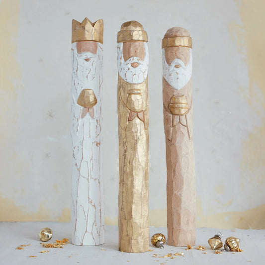 Mango Wood Wiseman
