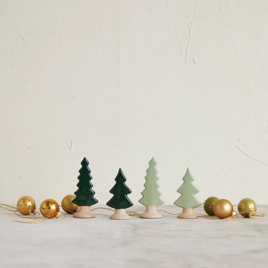 Stoneware Tree, Feathered Farmhouse