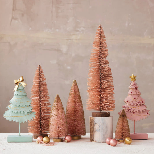 Metal Christmas Tree, Feathered Farmhouse