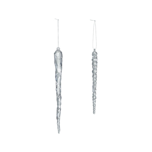 Acrylic Icicle Ornament, Feathered Farmhouse