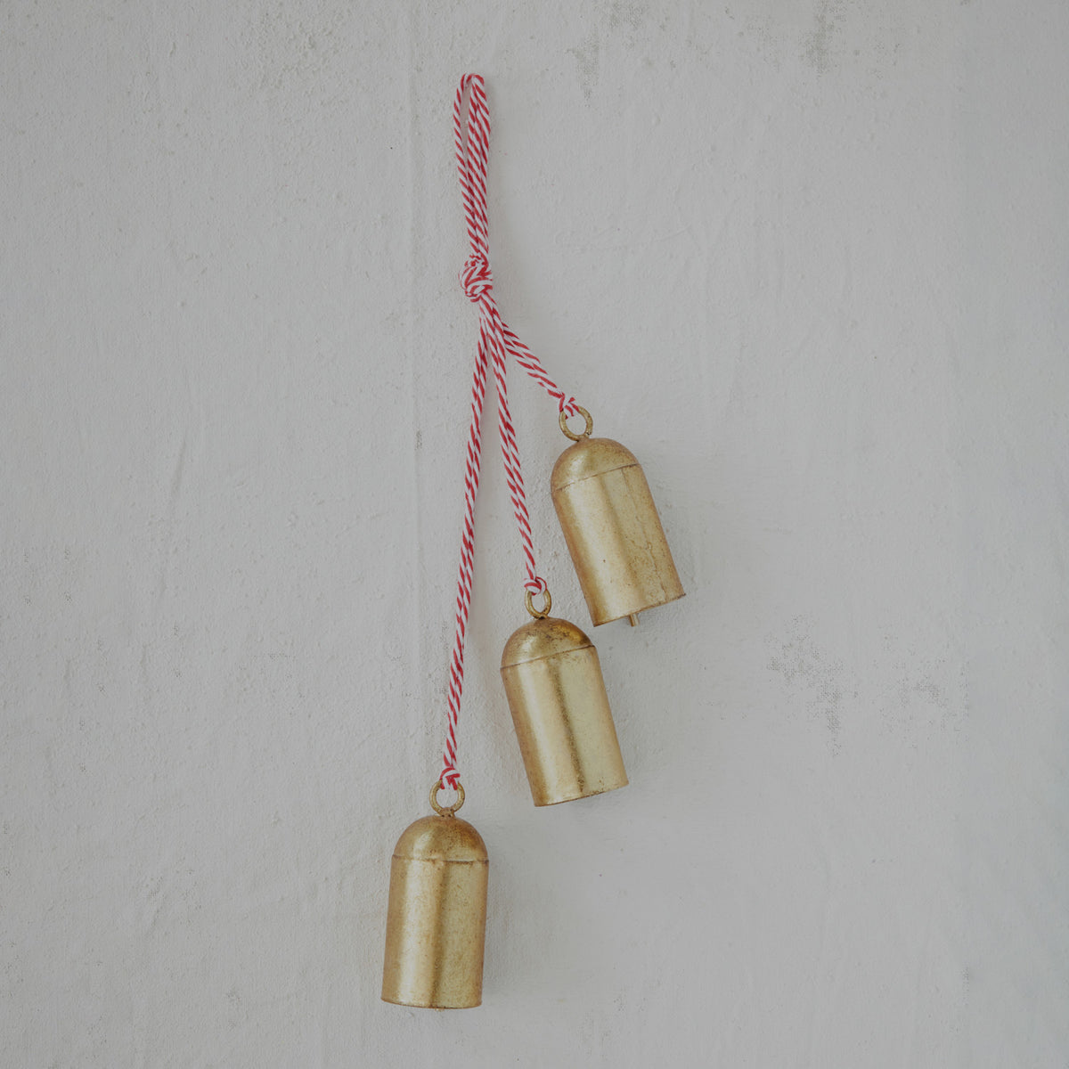 Hanging Metal Bells, Feathered Farmhouse