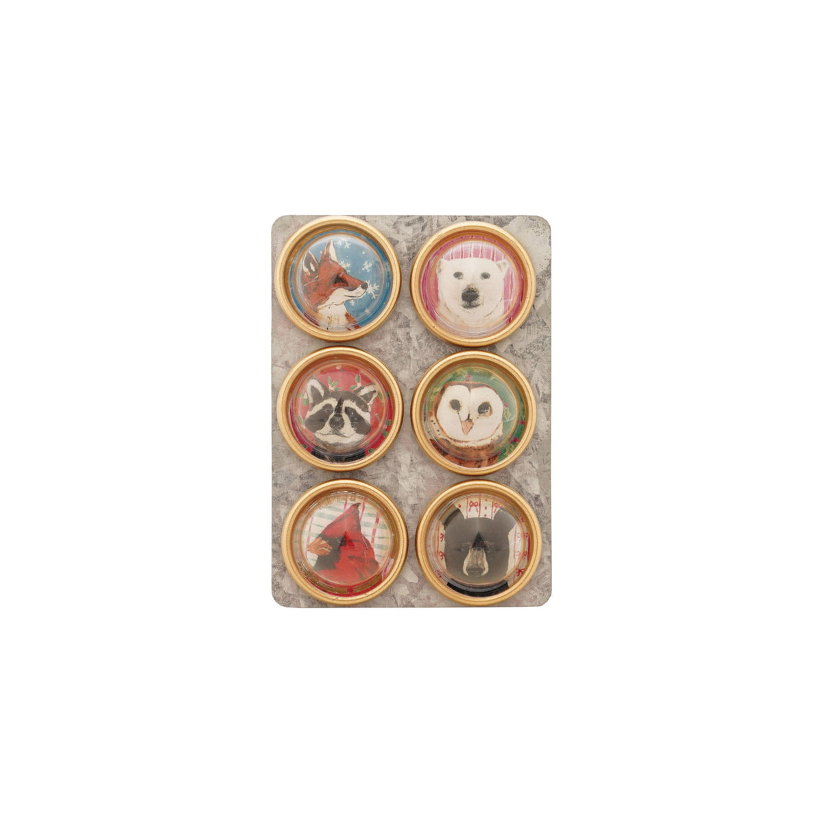 Holiday Animal Magnets, Feathered Farmhouse