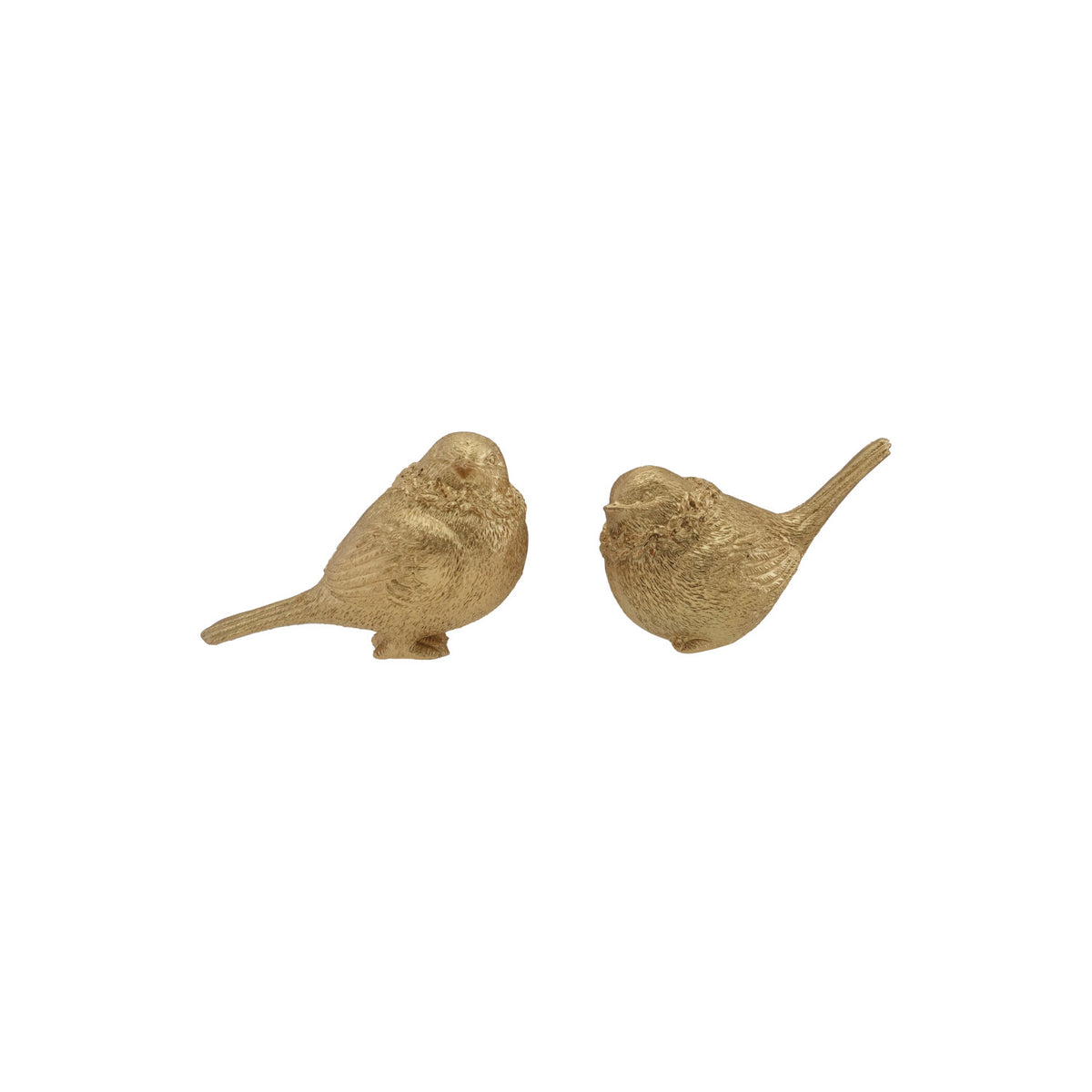 Gold Resin Bird, Feathered Farmhouse