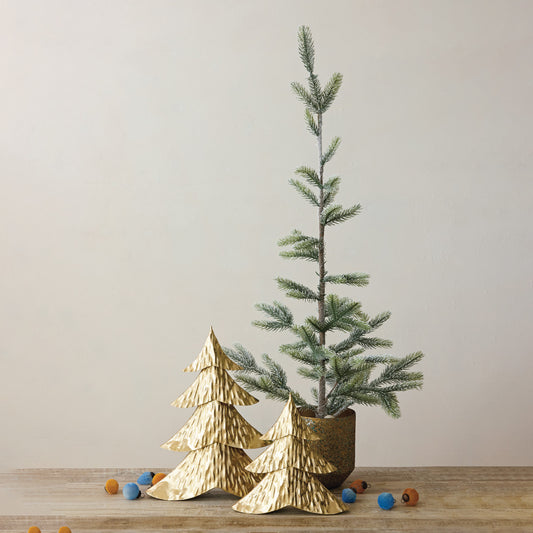 Hammered Metal Tree, Feathered Farmhouse
