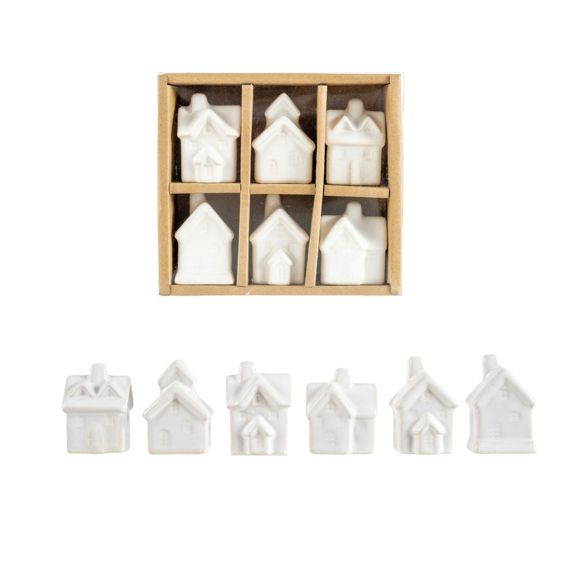 Stoneware Village, Feathered Farmhouse