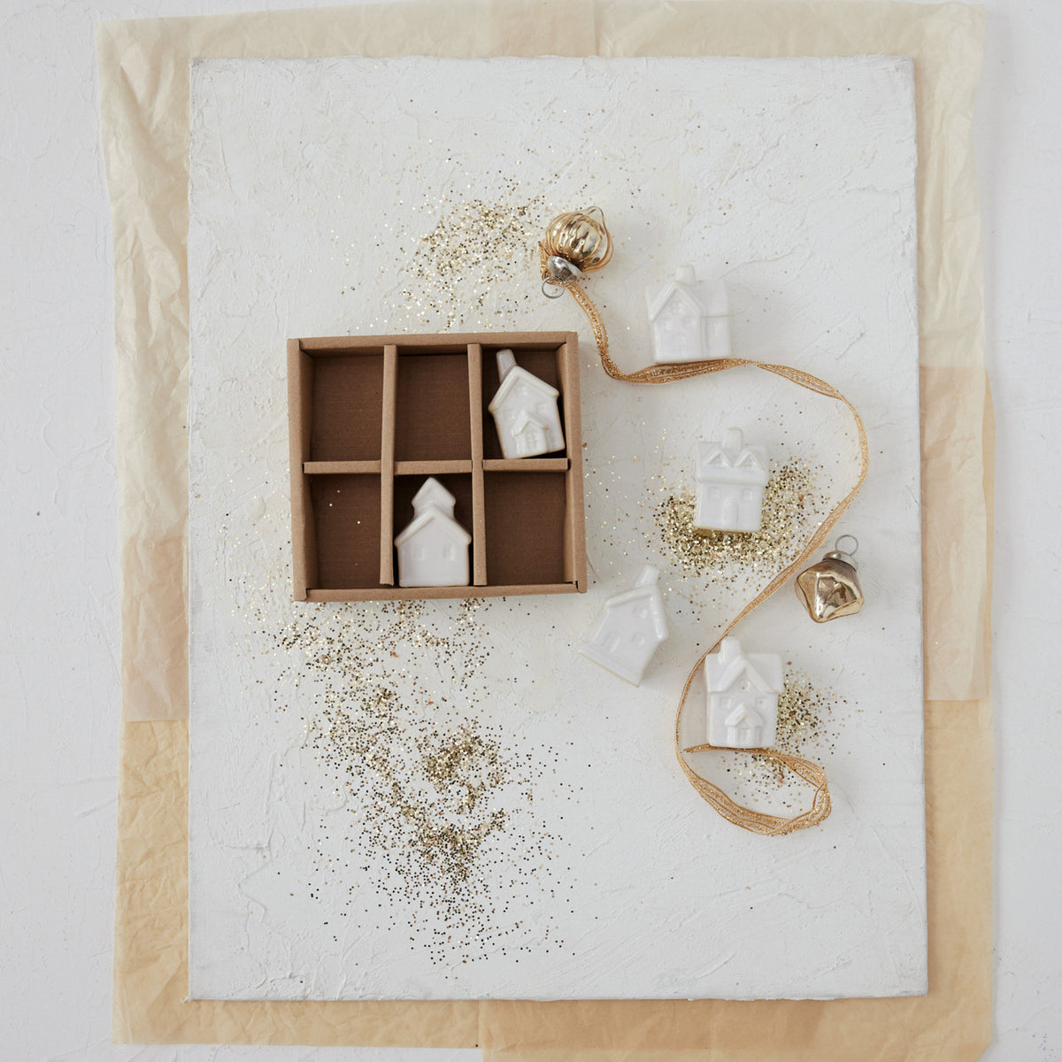 Stoneware Village, Feathered Farmhouse