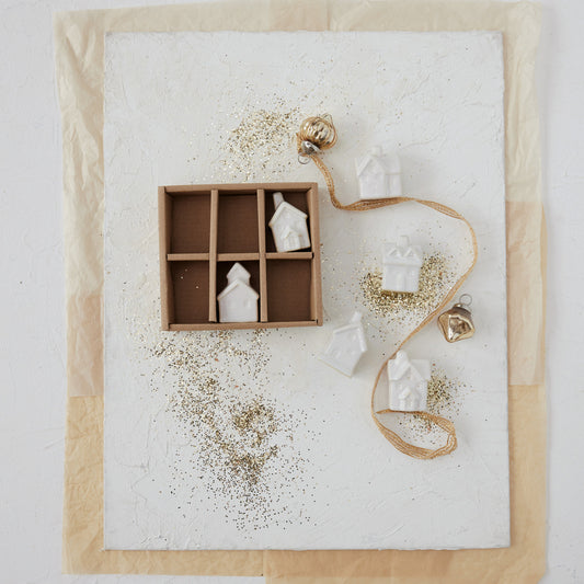Stoneware Village, Feathered Farmhouse
