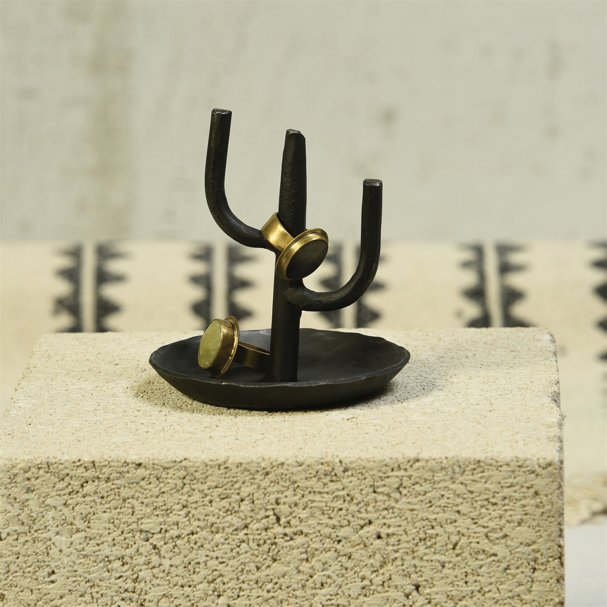 Cactus Ring Holder, Feathered Farmhouse